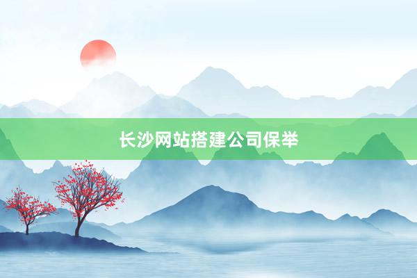 长沙网站搭建公司保举